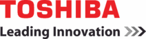 Toshiba logo with “Leading Innovation” tagline, used to indicate authorised warranty and service agent status